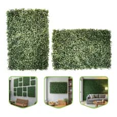 Kit 2 Placas Jardim Vertical Artificial Cheia Buchinho 40x60cm
