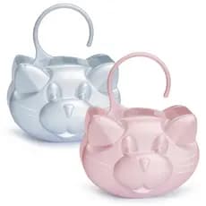 Kit Porta Chupeta Baby Infantil Higienico para Bebe Protetor de viagem passeio estojo de chupeta