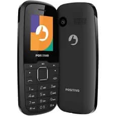 Celular Positivo P26 32MB Dual Chip 2G 32MB RAM Tela 1.8" Rádio FM - Preto