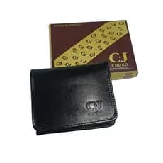 Carteira Masculina em Couro Premium – Compacta e com Divisórias Internas