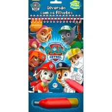Livro de Colorir com Água Patrulha Canina - Ciranda Cultural