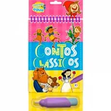 Livro de Colorir com Água Contos Clássicos - Ciranda Cultural