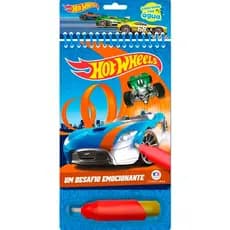 Livro de Colorir com Água Hot Wheels - Ciranda Cultural