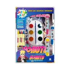 Mega Kit Boruto X Naruto - Ler, Colorir e Brincar - Ciranda Cultural