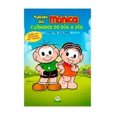 Livro de Colorir com Mini Gizes de Cera Turma da Mônica - Ciranda Cultural