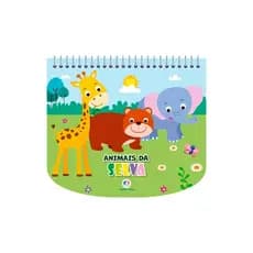 Livro de Colorir Animais da Selva com Canetinhas e Adesivos - Ciranda Cultural
