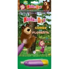 Livro de Colorir com Água Masha e o Urso - Ciranda Cultural