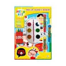 Mega Kit Turma da Mônica Toy - Ler, Colorir e Brincar - Ciranda Cultural