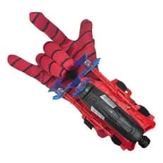 Brinquedo Homem Aranha Luva Lança Teia Dardos Spider-man