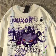 BEAST FASHION Camiseta oversized streetwear, modelagem larga para um estilo urbano cheio de atitude.