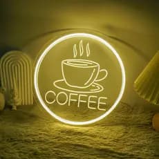 Led neon personalizado coffee - 30cm