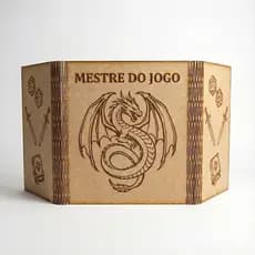 escudo do mestre de rpg formato caixa