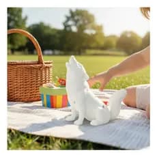 Lembrancinha Festa Infantil Ocarina Lobo Uivante UniqueBox Brinquedo Musical Plástico Decoração