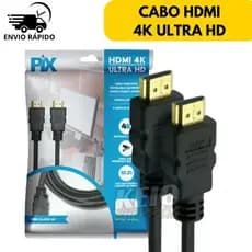 Cabo Hdmi 4k Ultra HD Serie Classic HDR 60 Hz 19p 2 Metros Tv Game