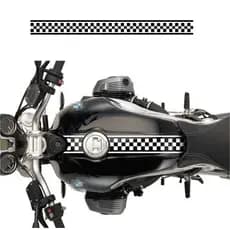 Adesivo Refletivo De Listra De Grade Para Carro , À Prova D'água , Tira Lateral Do Corpo , Decalque Motocicleta , Tampa