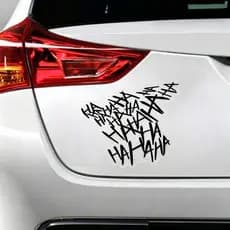Interessante Slogan Palavra Decalque Do Carro Adesivo De À Prova De Sol Removível Sem Resíduos PVC Decoração Para Moto E