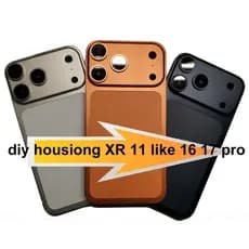 Carcaça Para XR 11 A 16 17 Pro DIY Capa Traseira ,
