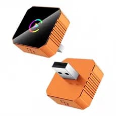 Adaptador Automático CarPlay Android Sem Fio 2 Em 1-Mini Dongle , Conexão Estável , Plug & Play Para Carro