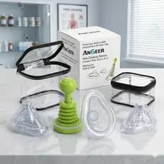 Kit De Dispositivos Anti-Asfixia E Assexiação Para Adultos Crianças Com 3 Máscaras
