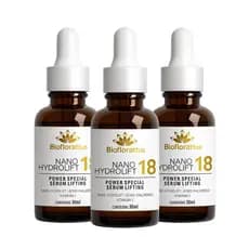 Kit 3 Sérum Lifting Efeito Cinderela Instantâneo Anti Rugas | Hydrolift + Ácido Hialurônico