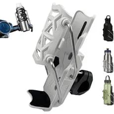 Suporte de copo de água ajustável para bicicleta, motocicleta, veículo elétrico, garrafa de água universal, suporte de c