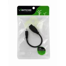 Cabo Adaptador OTG USB Tipo C para USB-A | Conversor USB Tipo C x USB Fêmea | Alta Velocidade
