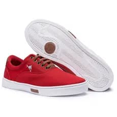 Tenis Masculino Sapatenis Polo Joy Casual Original Vermelho Promoção