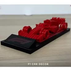 Carro Miniatura de Formula 1 F1 Decoração Super Carros 16cm Fãs de Automobilismo - Envio Imediato