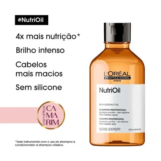LORÉAL SHAMPOO NUTRIOIL 300 ML