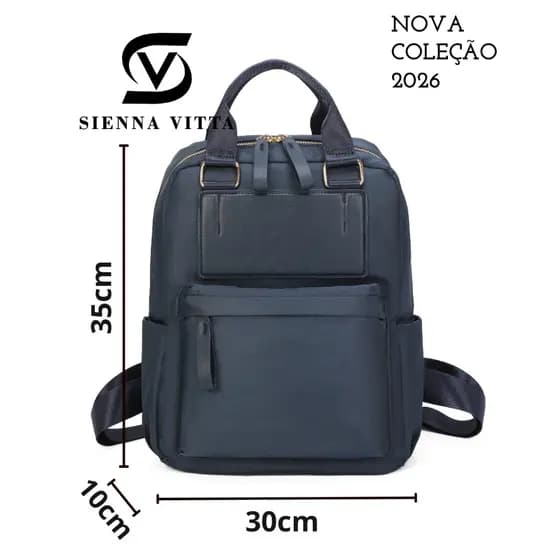Mochila Femenina Impermeável Social Grande Capacidade RK-1602