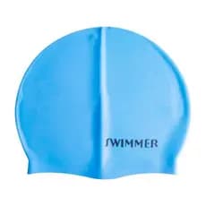 TOUCA DE NATAÇÃO SILICONE AZUL CELESTE MB