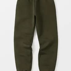 Calça Moletom Peluciada Básica - Verde Musgo