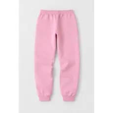 Calça Infantil Menina Moletom Peluciada Básica - 2 ao 14