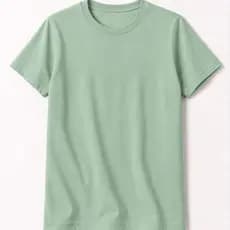Camiseta Infantil Masculina Algodão Básica Verde Menta - Babei no Look