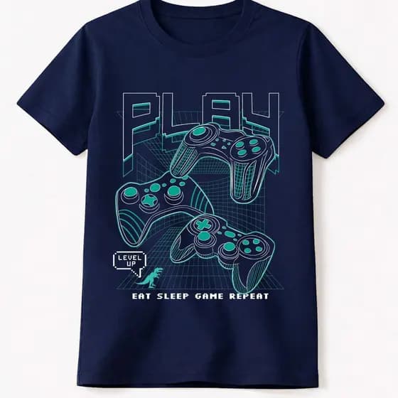 Camiseta Infantil Masculina Algodão Play Marinho - Babei no Look