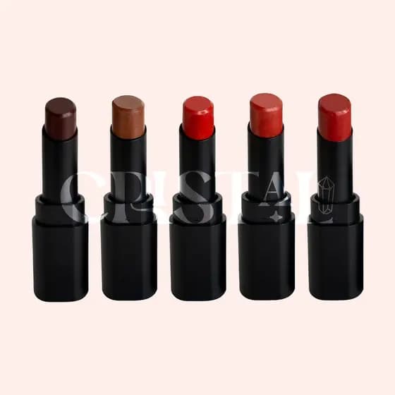 Batom Cream Satin Obsidian Ruby Rose
