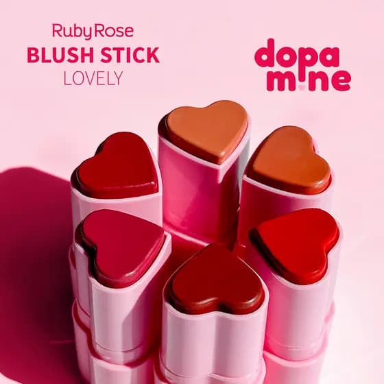 Blush Stick Lovely Dopamine Ruby Rose