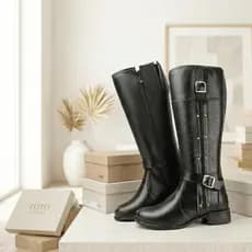Bota Montaria Clássica com detalhes, design e qualidade