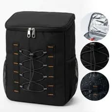 Mochila Bolsa Térmica Cooler Capacidade 30 Litros Impermeável Bebidas Comidas Viagem Acampamento