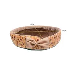 Caminha Pet Redonda Com Almofada Removível Premium com Fundo Impermeável
