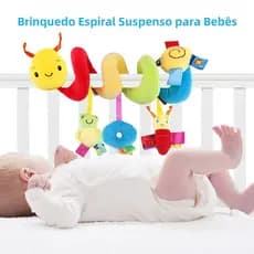 Carrinho de bebê brinquedo berço brinquedo chocalho pendurado brinquedo 0-3 anos de idade