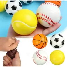 Kit 12/24/36/48/ Bola Macia Fisioterapia Anti Stress Massagem Bola/ Futebol