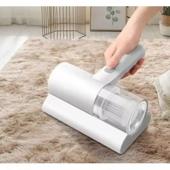 Aspirador De Pó Sem Fio Removedor De Ácaro Escova Para Cama Colcha Carpete Recarregável USB