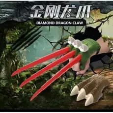 🦖 Luvas Retráteis de Garra de Dinossauro – Brinquedo Infantil de Simulação 🦖