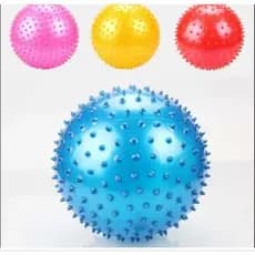 Kit 8 / 15 Bola De Pl stico De Massagem 18 CMInfl vel Brinquedo Infantil Vinil Pilates Fisioterapia