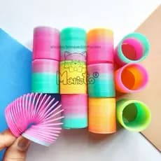 Kit 12 Mini Brinquedos Molinhas Coloridas MINIATURAS (Tamanho 3,5cm)
