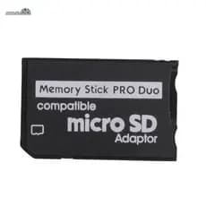 Adaptador , Cartão Micro-SD/SDHC TF Para De Memória MS Pro Duo