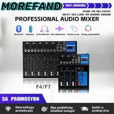 mesa de som Mixer De Áudio Profissional De 7/4 Canais MG07BT/MG04BT USB Amplificador De Alcance KTV