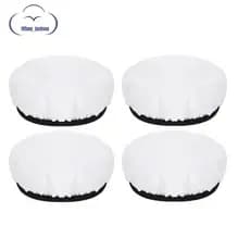 4 Pces 18cm Difusor De Luz , Macio Da Sombra Lâmpada Branca Tampa , Para Refletores Estroboscópicos Do Estúdio