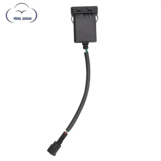 1 Peça Motocicleta USB Interface De Carregamento Energia Soquete Impulso Porta Carga Preto Acessórios Da Para 450SR SR45